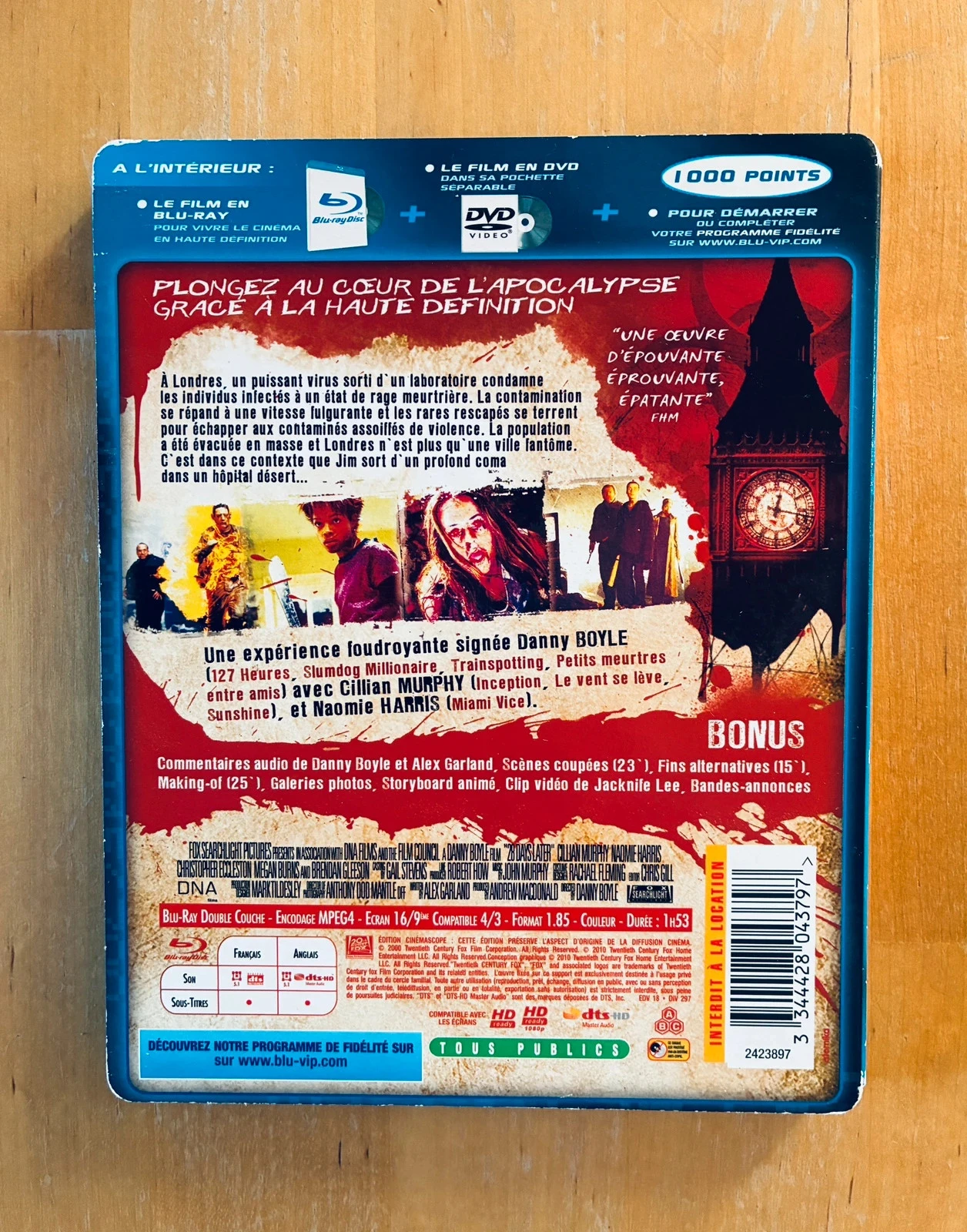 Combo Blu-ray DVD 28 dias depois de Danny Boyle. – photo 2